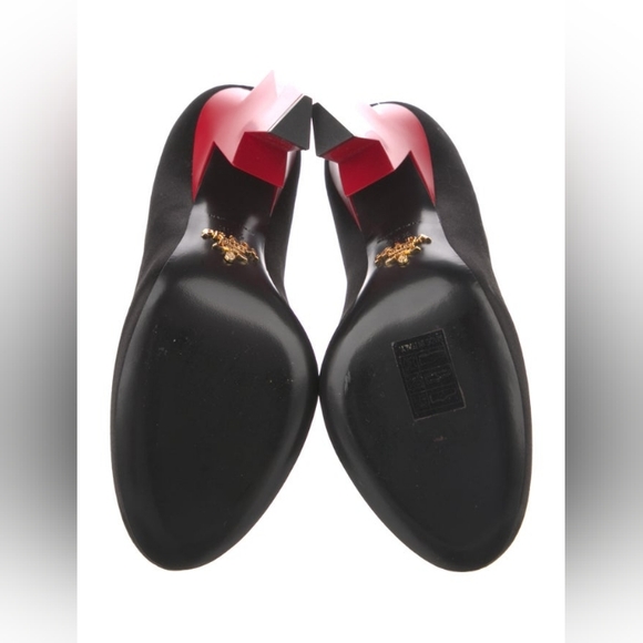 Prada Lightning Bolt Heels - Picture 4 of 12